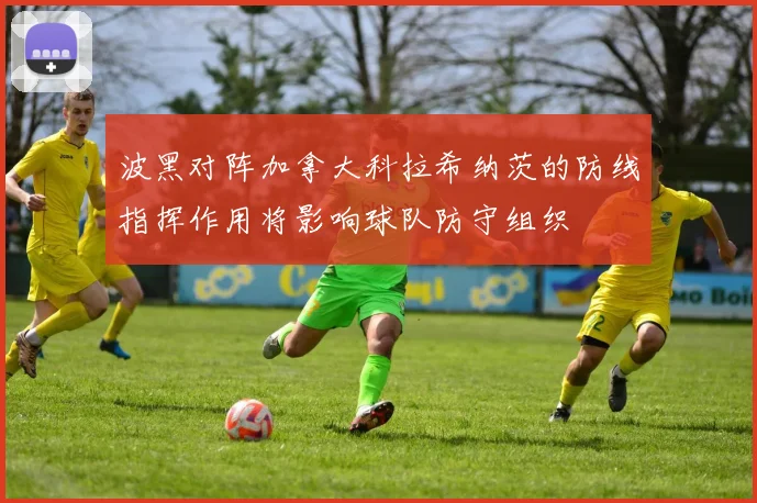 波黑对阵加拿大科拉希纳茨的防线指挥作用将影响球队防守组织